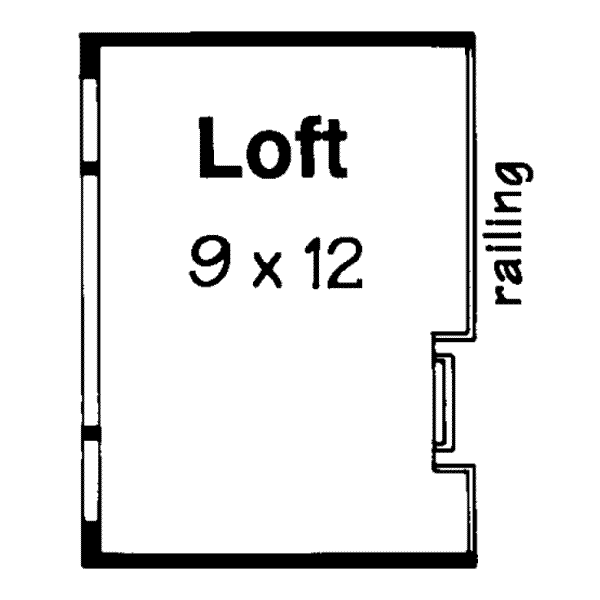 upper floor house blueprint