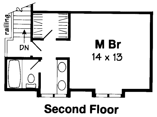 upper floor house blueprint