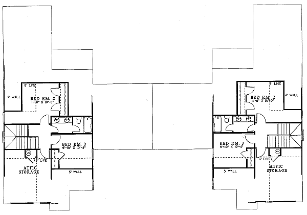 upper floor house blueprint