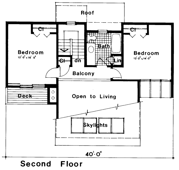 upper floor house blueprint