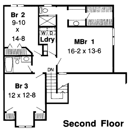 upper floor house blueprint