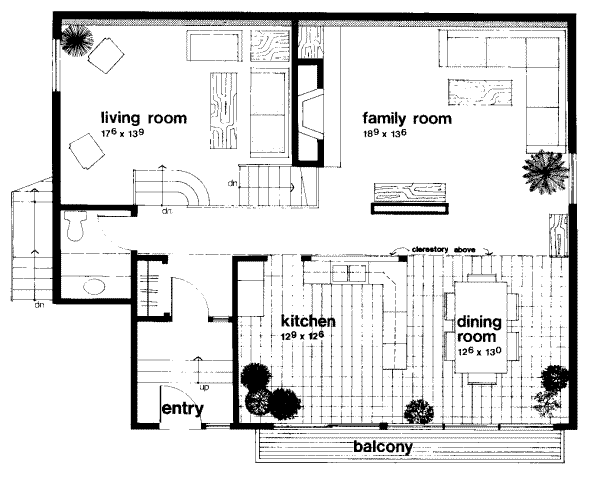 upper floor house blueprint