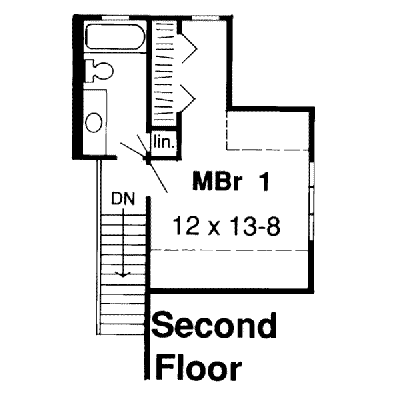 upper floor house blueprint