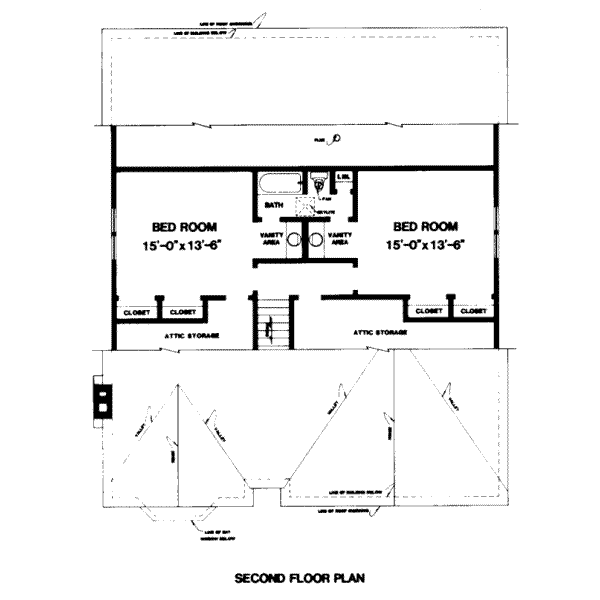 upper floor house blueprint