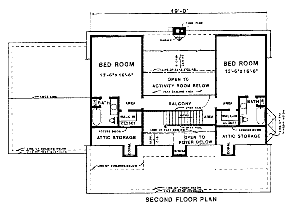 upper floor house blueprint