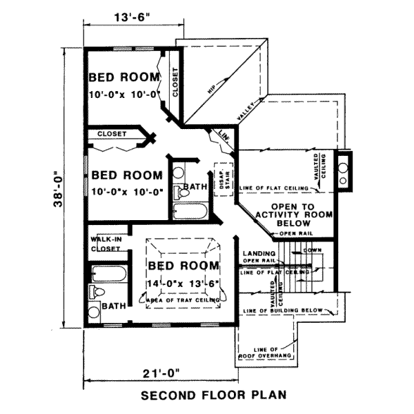 upper floor house blueprint