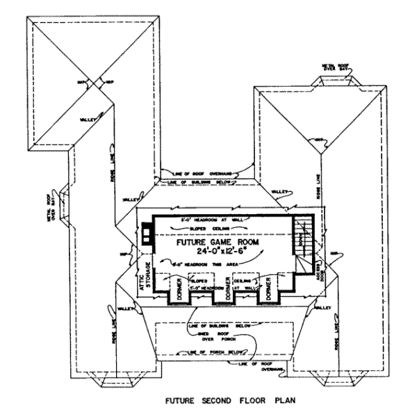 upper floor house blueprint
