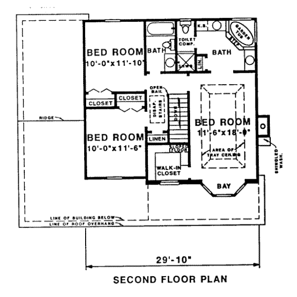 upper floor house blueprint