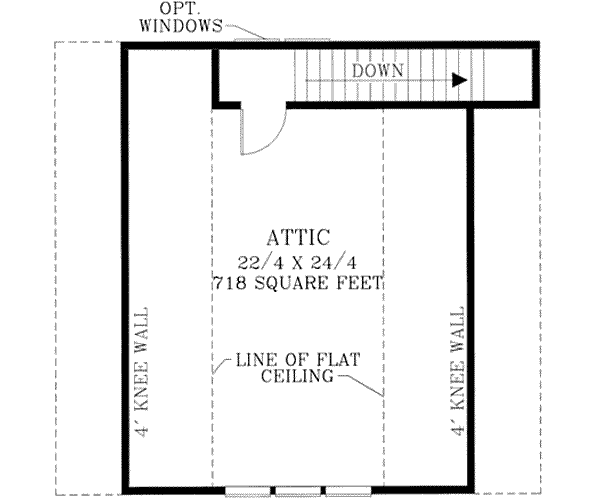 upper floor house blueprint