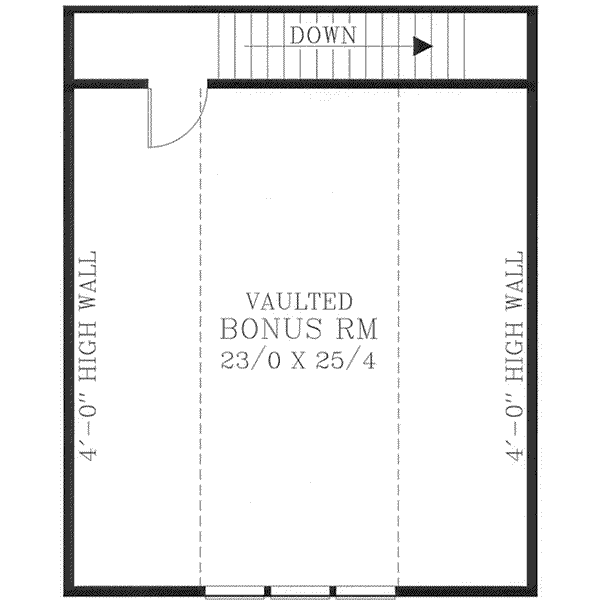 upper floor house blueprint