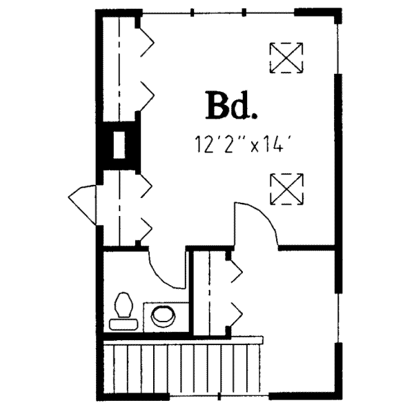 upper floor house blueprint
