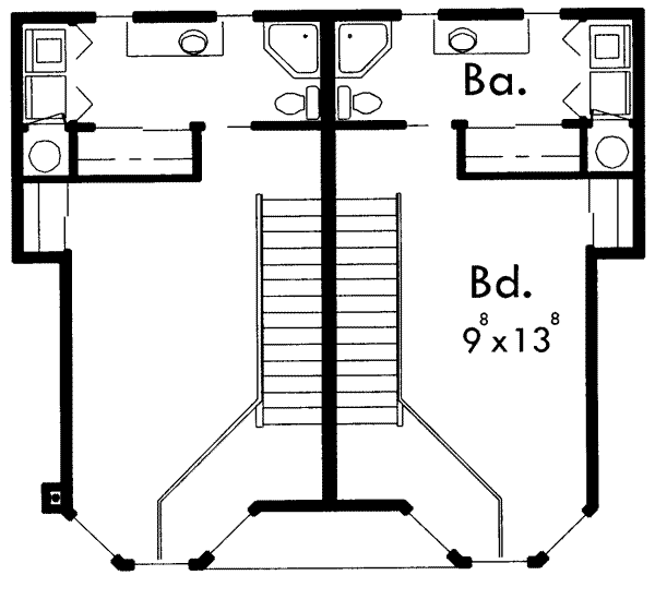 upper floor house blueprint