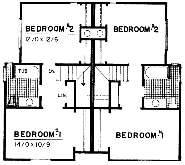 upper floor house blueprint