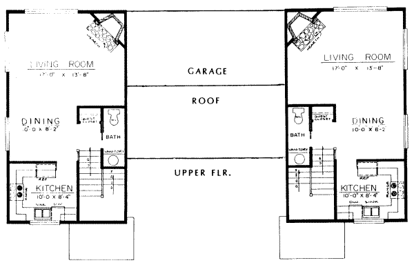 upper floor house blueprint
