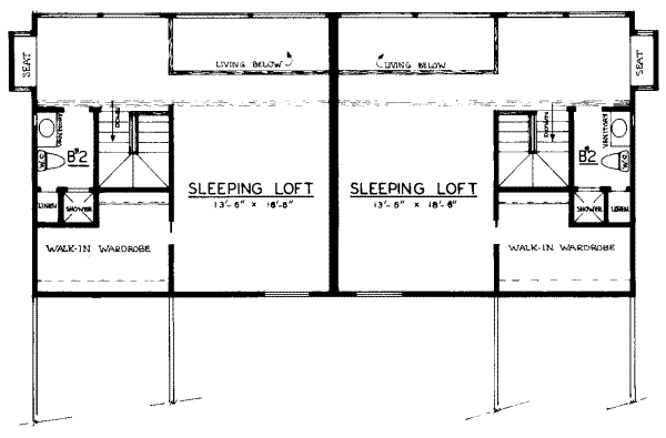upper floor house blueprint