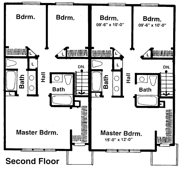 upper floor house blueprint