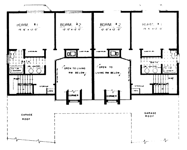 upper floor house blueprint