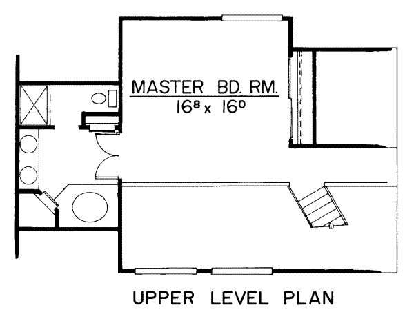 upper floor house blueprint