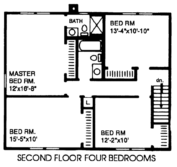 upper floor house blueprint