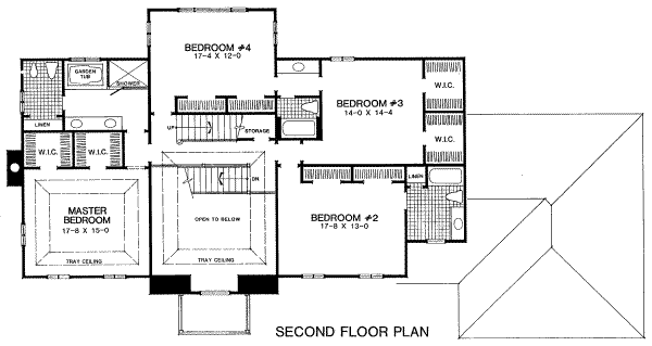 upper floor house blueprint