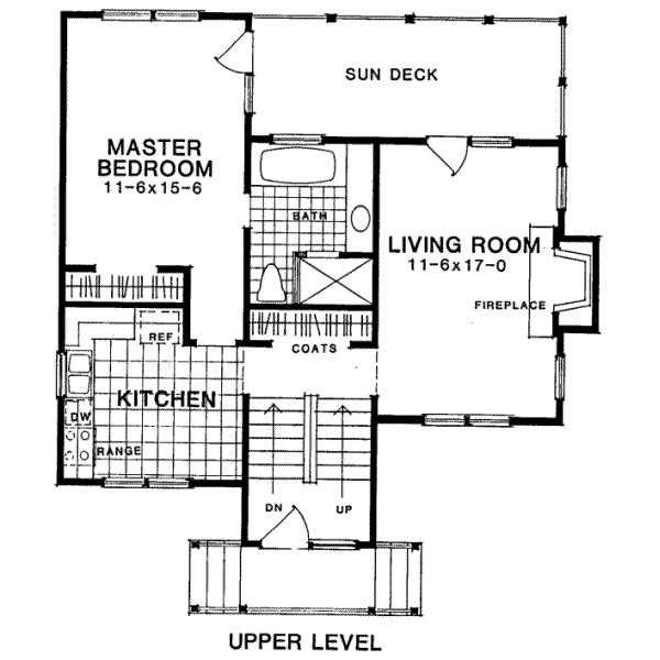 upper floor house blueprint
