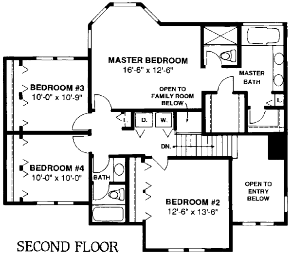 upper floor house blueprint