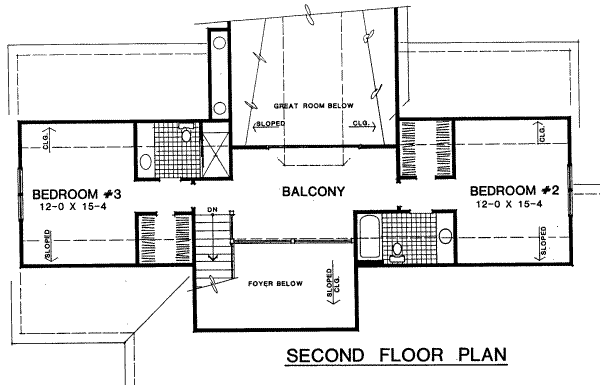 upper floor house blueprint