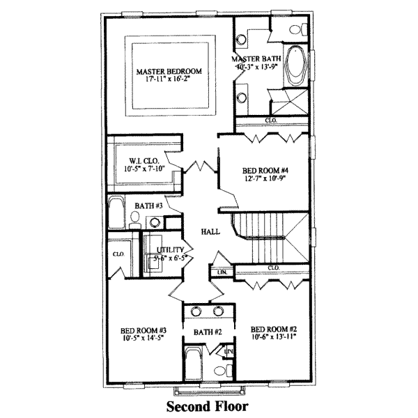 upper floor house blueprint