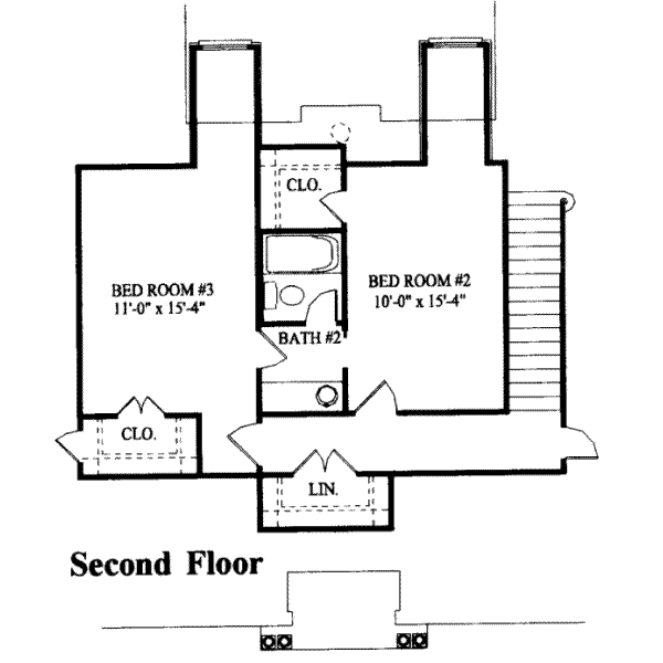 upper floor house blueprint