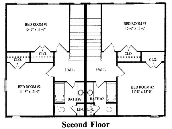 upper floor house blueprint