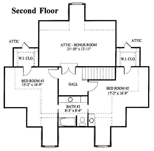 upper floor house blueprint