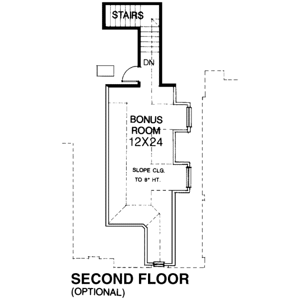 upper floor house blueprint