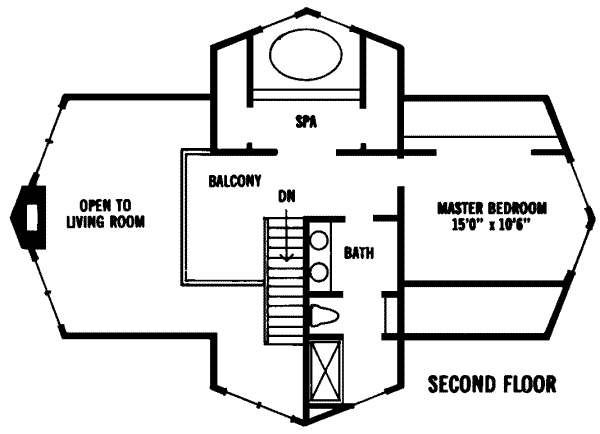upper floor house blueprint