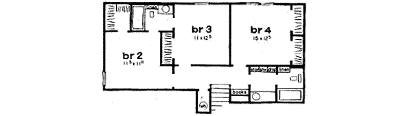 upper floor house blueprint