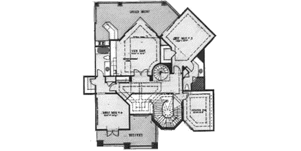 upper floor house blueprint