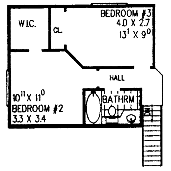 upper floor house blueprint