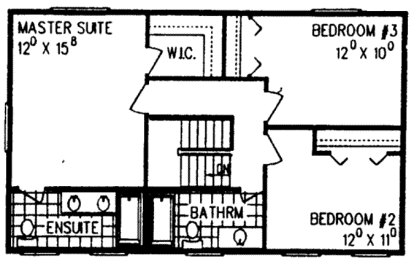 upper floor house blueprint