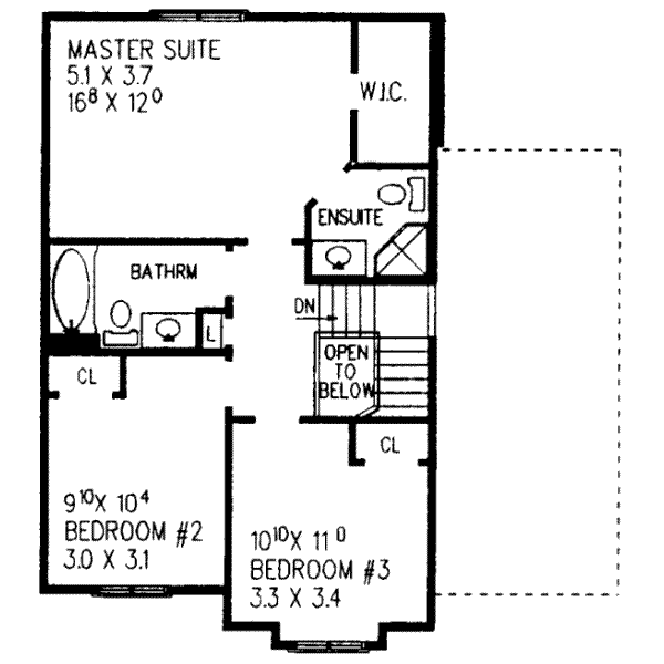 upper floor house blueprint