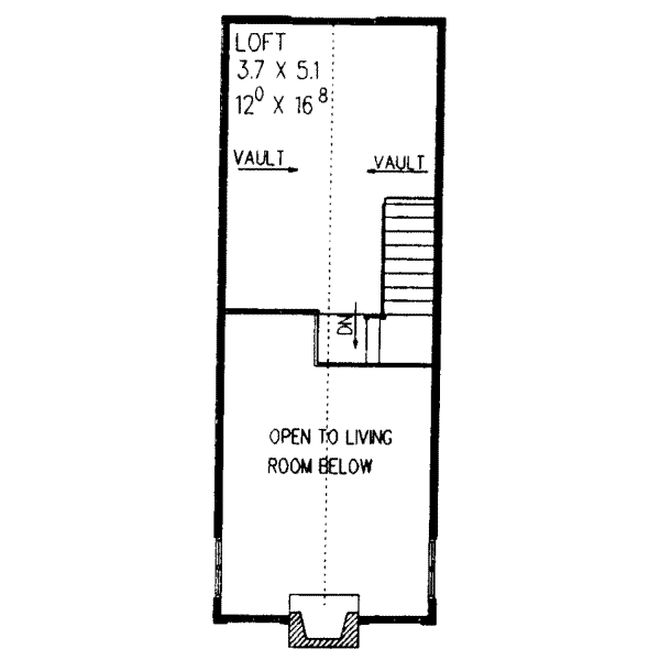 upper floor house blueprint