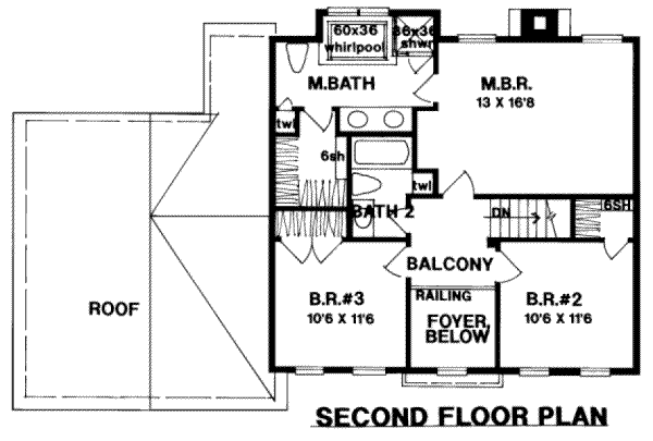 upper floor house blueprint
