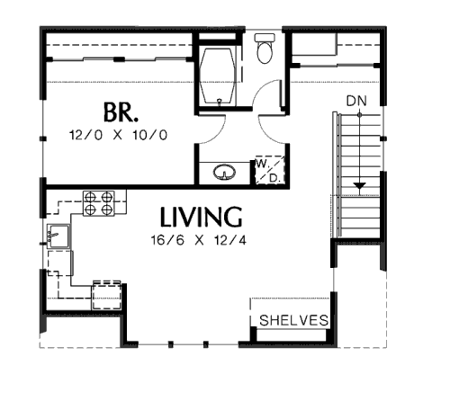 upper floor house blueprint