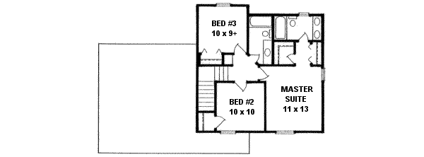 upper floor house blueprint
