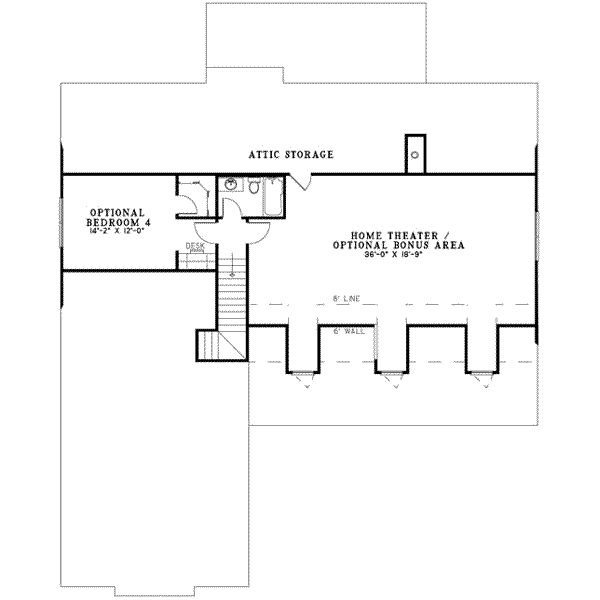 upper floor house blueprint