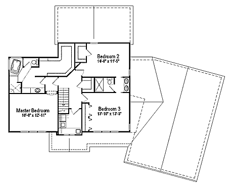 upper floor house blueprint