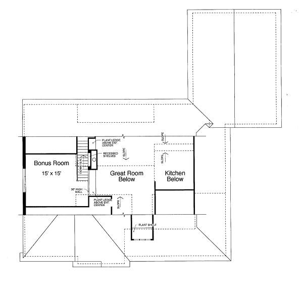 upper floor house blueprint