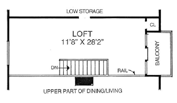 upper floor house blueprint