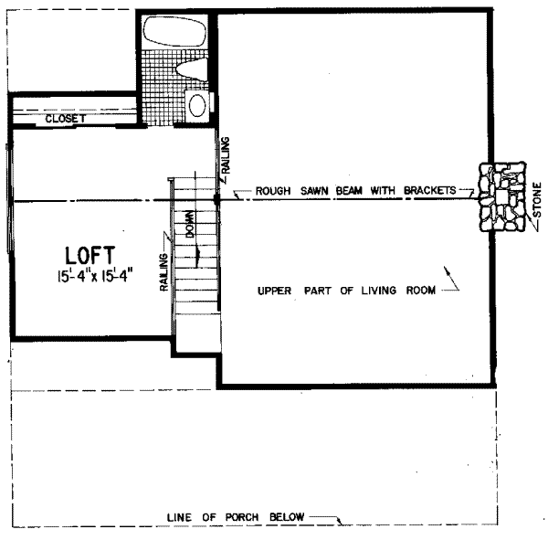 upper floor house blueprint