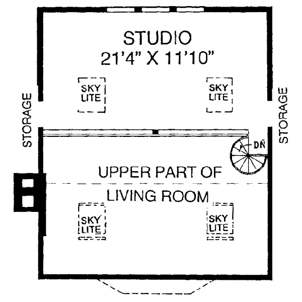 upper floor house blueprint