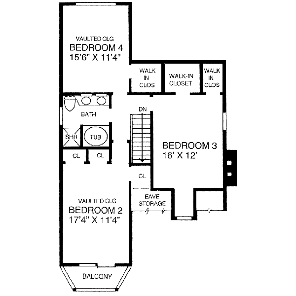 upper floor house blueprint