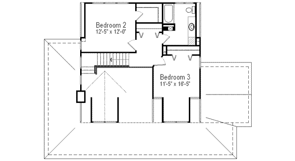 upper floor house blueprint